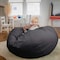 Flash Furniture Bean Bag Chair, Gray Back, 42 in W 42" L 19" H DG-BEAN-LARGE-SOLID-GY-GG - alternate 5
